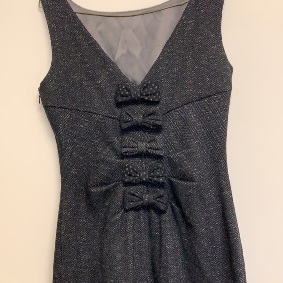 Diane von Furstenberg sleeveless gray midi dress sz 4 - Picture 2 of 13